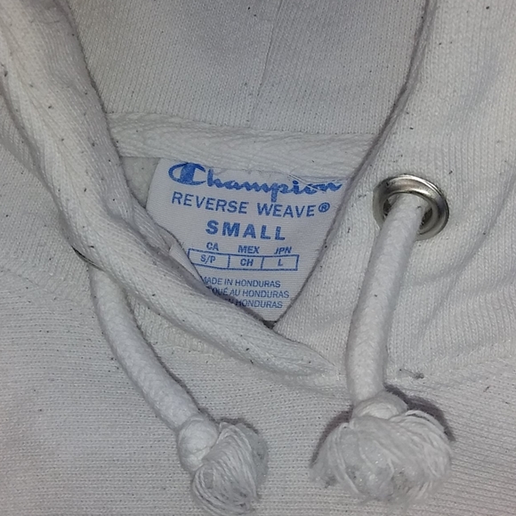 Women's reverse weave pastel Champion hoodie - Picture 3 of 8